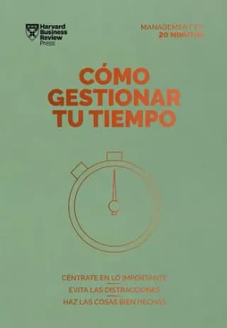 Portada de Cómo gestionar tu tiempo
