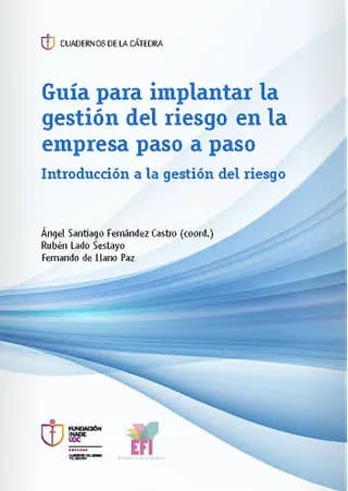 Portada de Guía para implementar la gestión de riesgo en la empresa paso a paso
